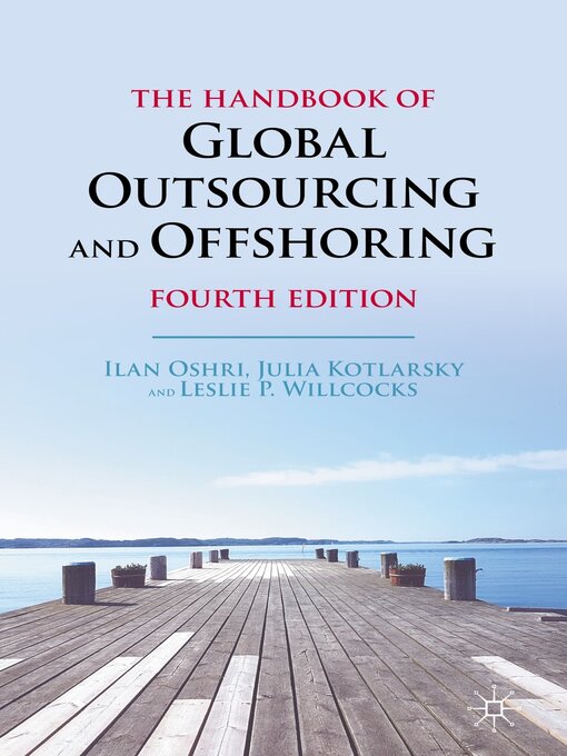 Title details for The Handbook of Global Outsourcing and Offshoring by Ilan Oshri - Available